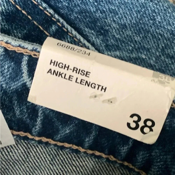 🆕 Zara Slim High Rise Ankle Jeans - Picture 10 of 11